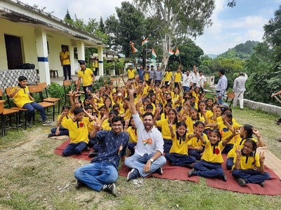 Sahyog Tree Foundatoin Event at Khirerikhal School - Uttrakhand