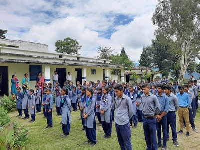 Sahyog Tree Foundatoin Event at Khirerikhal School - Uttrakhand